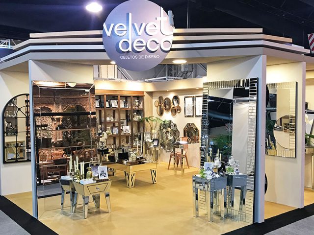 cafira stand velvet deco 2018