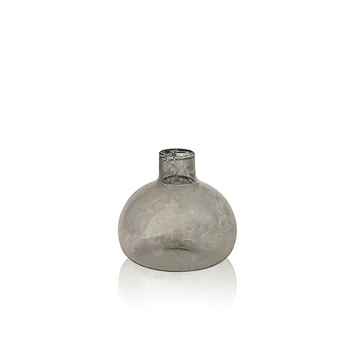 Florero vidrio gris Ginger