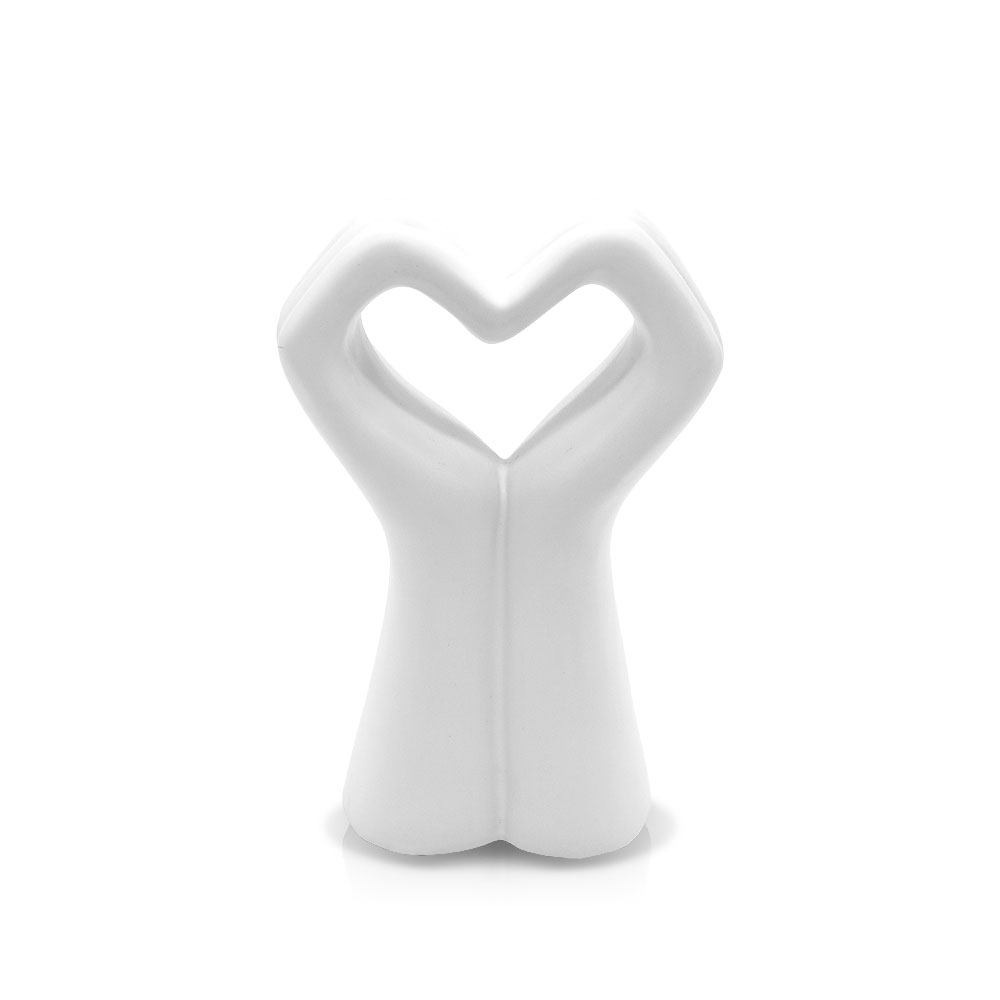 Escultura Heart White